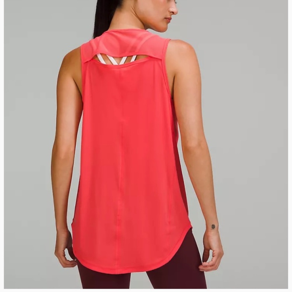 Lululemon Sculpt Tank Top - Pale Raspberry